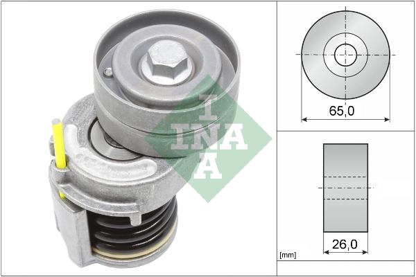 Belt Tensioner, V-ribbed belt